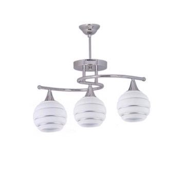 Mylights Krom Üçlü Modern Spor Avize Tavan Avize