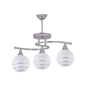 Mylights Krom Üçlü Modern Spor Avize Tavan Avize