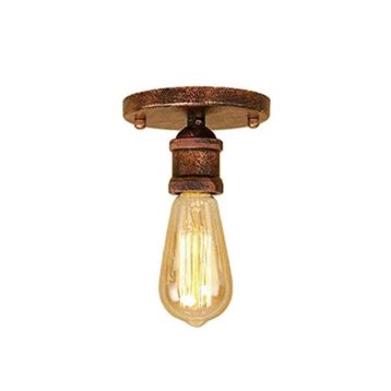 Mylights MYL002413 Bakır Armatü Eskitme Bakır 10x10 cm Eskitme Patinalı Tavan Avize Aplik