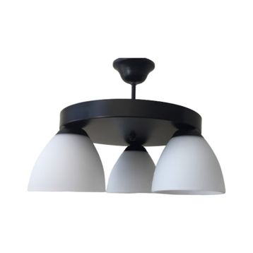 Mylights Opal Cam Retro Üçlü Plofonyer Tavan Avize