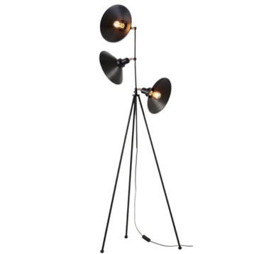 Mylights Retro 3'lü Mafsalı Rustik Köşe Lambası Lambader