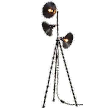 Mylights Retro 3'lü Mafsalı Rustik Köşe Lambası Lambader