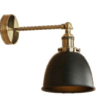 Mylights Retro Rustik Mafsalı Hareketli Duvar Lambası Aplik