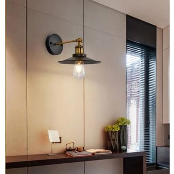 Mylights Retro Rustik Mafsalı Hareketli Duvar Lambası Aplik