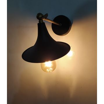 Mylights Retro Rustik Mafsalı Harektli Duvar Lambası E27 Aplik