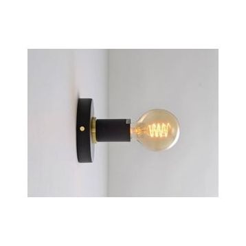 Mylights Retro Rustik Mat Siyah Aplik ve Tavan Avize Plofonyer Avize