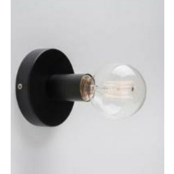 Mylights Retro Rustik Siyah Duvar Lambası Aplik