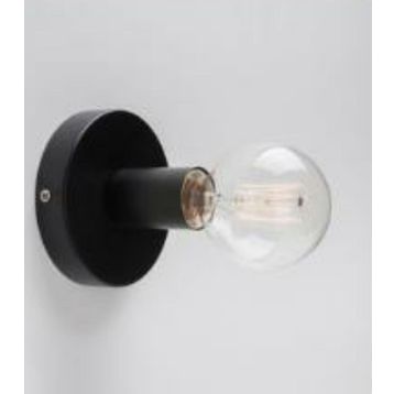 Mylights Retro Rustik Siyah Duvar Lambası Aplik