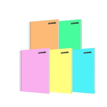 Mynote A4 Flex Pastel 120 Yaprak Kareli Defter