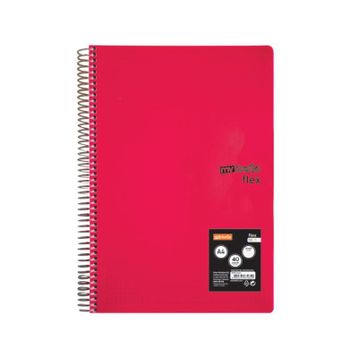 Mynote Flex Spiralli PP A4 40 Yaprak Çizgili Defter