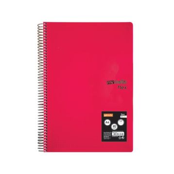 Mynote Flex Spiralli PP A4 40 Yaprak Çizgili Defter