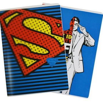Mynote SM6012-K Superman PP A4 60 Yaprak Kareli Defter