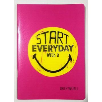 Mynote Smıley Campus 26x18,5 40 Yaprak Kareli Defter