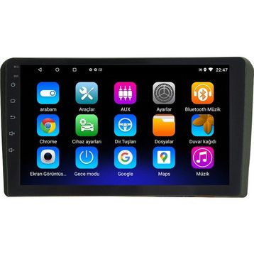 Myway Audi A3 Android 12 Kablosuz Carplay Navigasyon Multimedya Ekran