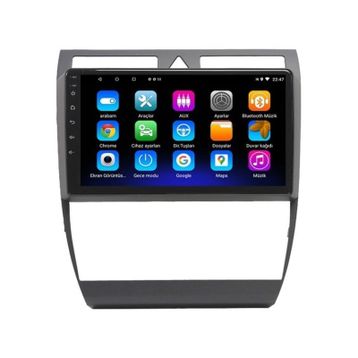 Myway Audi A6 Android 12 Kablosuz Carplay Navigasyon Multimedya Ekran