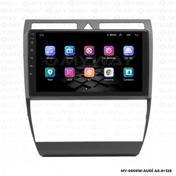 Myway Audi A6 Android Multimedya 4GB Ram Carplay Navigasyon Ekran