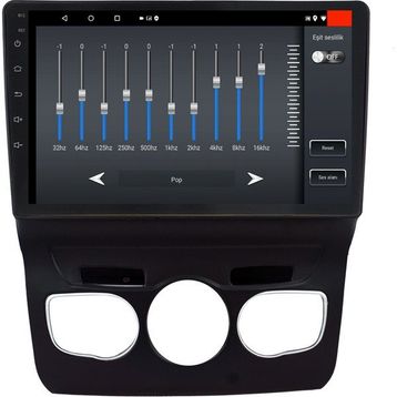 Myway Citroen C4 L Android 12 Kablosuz Carplay Navigasyon Multimedya Ekran Teyp