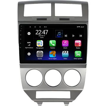 Myway Dodge Caliber Android 12 Kablosuz Carplay Navigasyon Multimedya Ekran