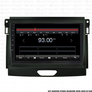 Myway Ford Ranger 8 GB Ram 128 GB HDD Android Multimedya Carplay Navigasyon Ekran