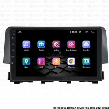 Myway Honda Civic FC5 8 GB Ram 128 GB HDD Android Multimedya Carplay Navigasyon Ekran