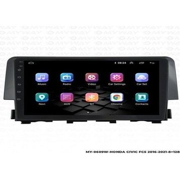Myway Honda Civic FC5 8 GB Ram 128 GB HDD Android Multimedya Carplay Navigasyon Ekran