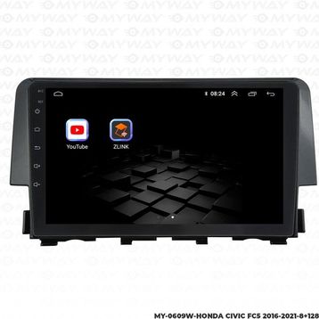Myway Honda Civic Fc5 Android Multimedya 4GB Ram Carplay Navigasyon Ekran