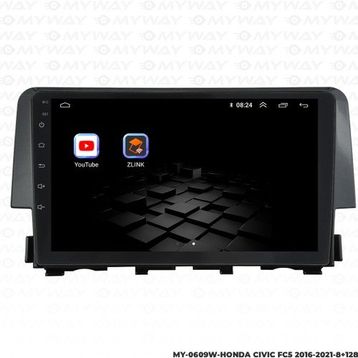 Myway Honda Civic Fc5 Android Multimedya 4GB Ram Carplay Navigasyon Ekran