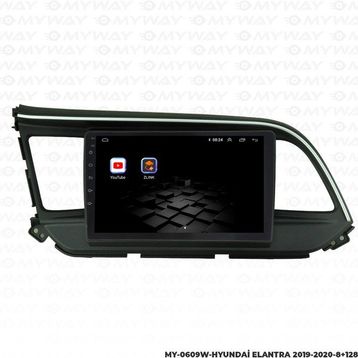 Myway Hyundai Elantra Android Multimedya 4GB Ram Carplay Navigasyon Ekran