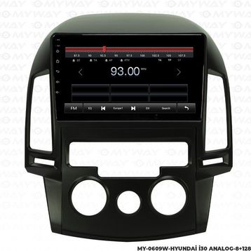 Myway Hyundai i30 4 GB Ram Android Multimedya Carplay Navigasyon Ekran