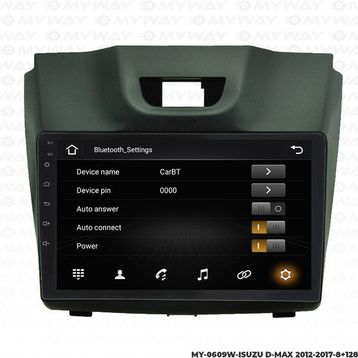 Myway Isuzu D-max 4 GB Ram Android Multimedya Carplay Navigasyon Ekran