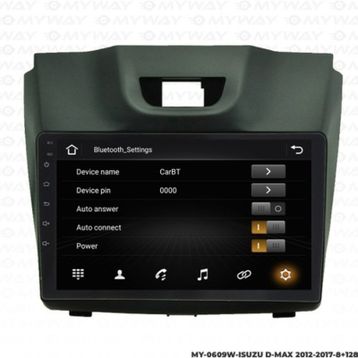 Myway Isuzu D-max 4 GB Ram Android Multimedya Carplay Navigasyon Ekran