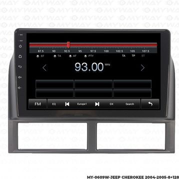 Myway Jeep Cherokee 4 GB Ram Android Multimedya Carplay Navigasyon Ekran