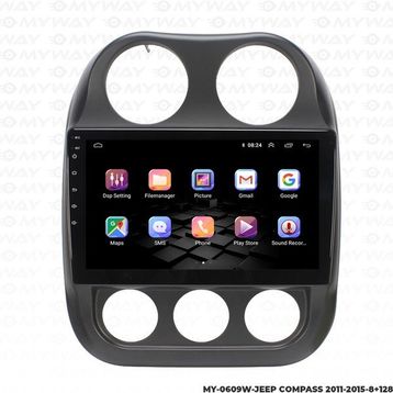 Myway Jeep Compass 4 GB Ram Android Multimedya Carplay Navigasyon Ekran