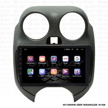 Myway Jeep Wrangler 8 GB Ram 128 GB HDD Android Multimedya Carplay Navigasyon Ekran
