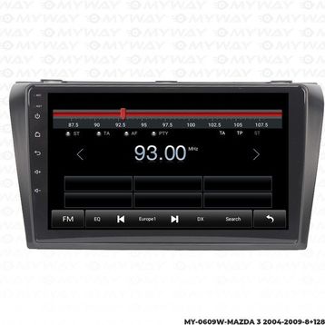 Myway Mazda 3 4 GB Ram Android Multimedya Carplay Navigasyon Ekran