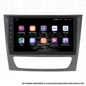 Myway Mercedes E Class E200-E220-E250 4 GB Ram Android Multimedya Carplay Navigasyon Ekran