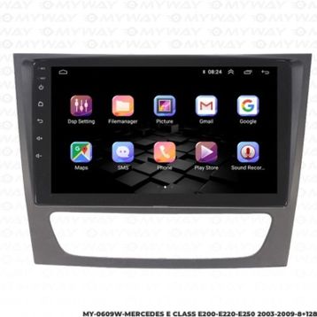 Myway Mercedes E Class E200-E220-E250 4 GB Ram Android Multimedya Carplay Navigasyon Ekran