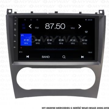 Myway Mercedes G Serisi W461 W463 Android 12 Multimedya Kablosuz Carplay Navigasyon Ekran Teyp