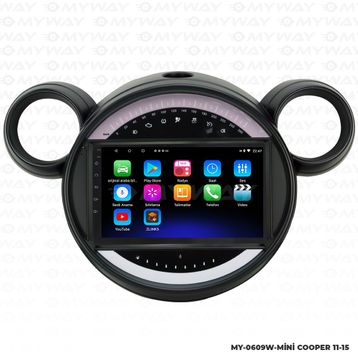 Myway Mini Cooper Android 12 Kablosuz Carplay Navigasyon Multimedya Ekran Teyp