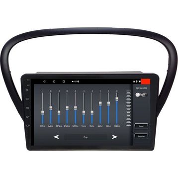 Myway Peugeot 607 Android 12 Kablosuz Carplay Navigasyon Multimedya Ekran Teyp