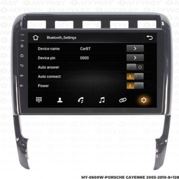 Myway Porsche Cayenne 4 GB Ram Android Multimedya Carplay Navigasyon Ekran