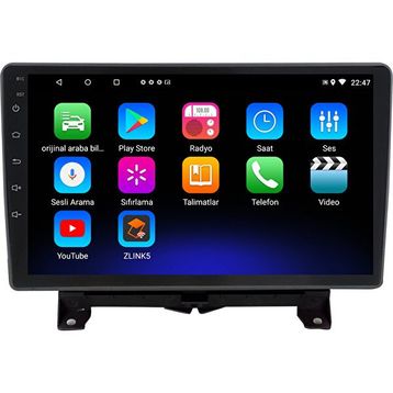Myway Range Rover Sport Android 12 Kablosuz Carplay Navigasyon Multimedya Ekran Teyp