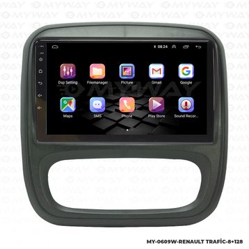 Myway Renault Trafic 4 GB Ram Android Multimedya Carplay Navigasyon Ekran
