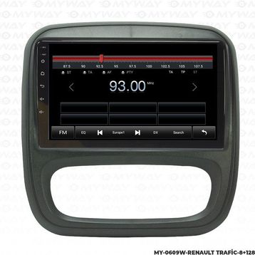 Myway Renault Trafic 4 GB Ram Android Multimedya Carplay Navigasyon Ekran