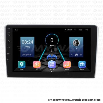 Myway Toyota Avensis 8 GB Ram 128 GB HDD Android Multimedya Carplay Navigasyon Ekran