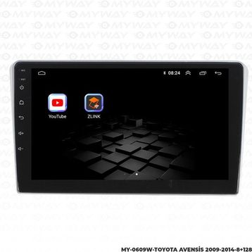 Myway Toyota Avensis 8 GB Ram 128 GB HDD Android Multimedya Carplay Navigasyon Ekran