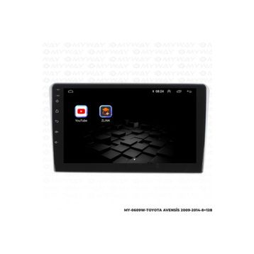 Myway Toyota Avensis 8 GB Ram 128 GB HDD Android Multimedya Carplay Navigasyon Ekran