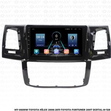 Myway Toyota Fortuner 4 GB Ram Android Multimedya Carplay Navigasyon Ekran