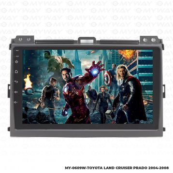 Myway Toyota Land Cruiser Prado Android 12 Multimedya Kablosuz Carplay Navigasyon Ekran