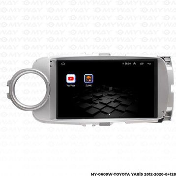 Myway Toyota Yaris 4 GB Ram Android Multimedya Carplay Navigasyon Ekran